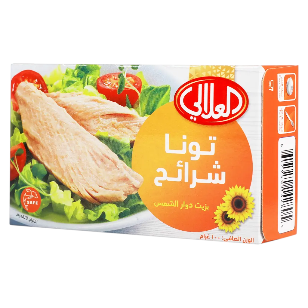 Al Alali Tuna Slices In Sunflower Oil 100 Gm - view 1