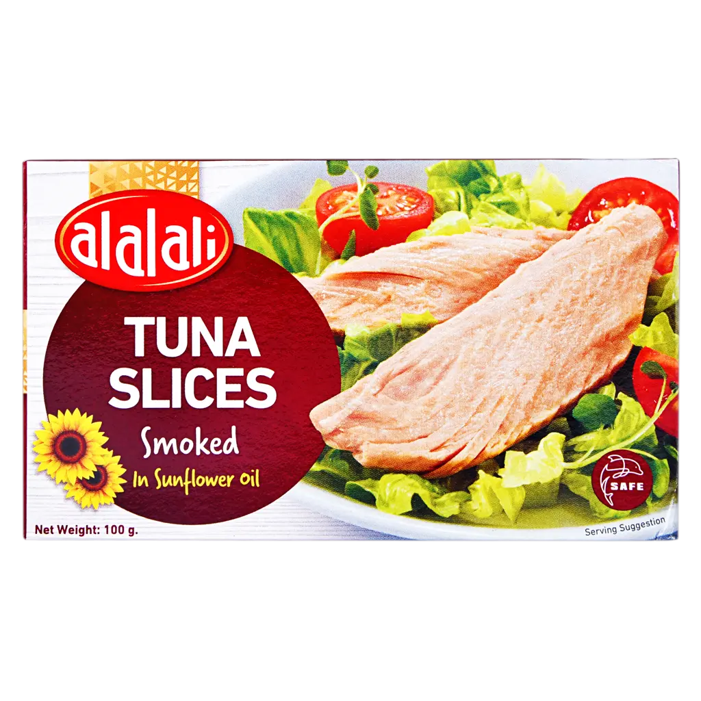 Al Alali Tuna Slices Smoked In Sunflower Oil 100 Gm - view 3