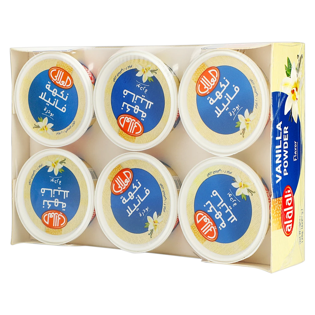 Alalali Vanilla Powder Pack 6 PCs 20 gm