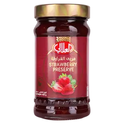 العلالي مربى قطع فاكهه فراولة 400 جم