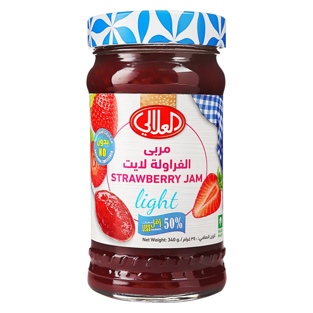 Alalali Lite Strawberry Jam 340 gm