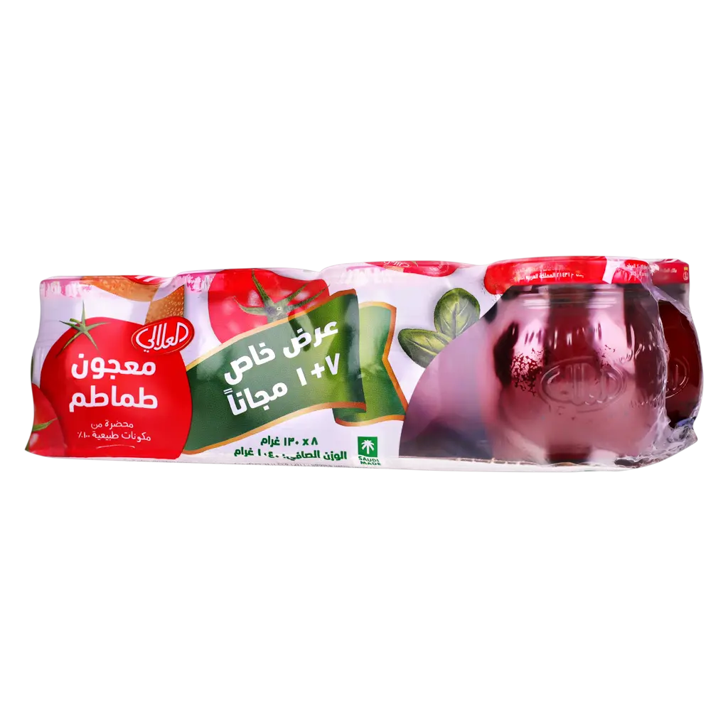 Alalali Tomato Paste Pack 7 pcs 1 Free 130 gm - view 1