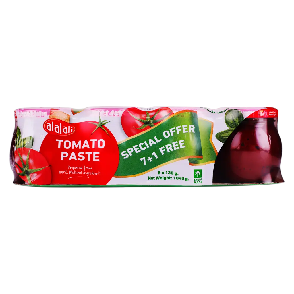 Alalali Tomato Paste Pack 7 pcs 1 Free 130 gm - view 5