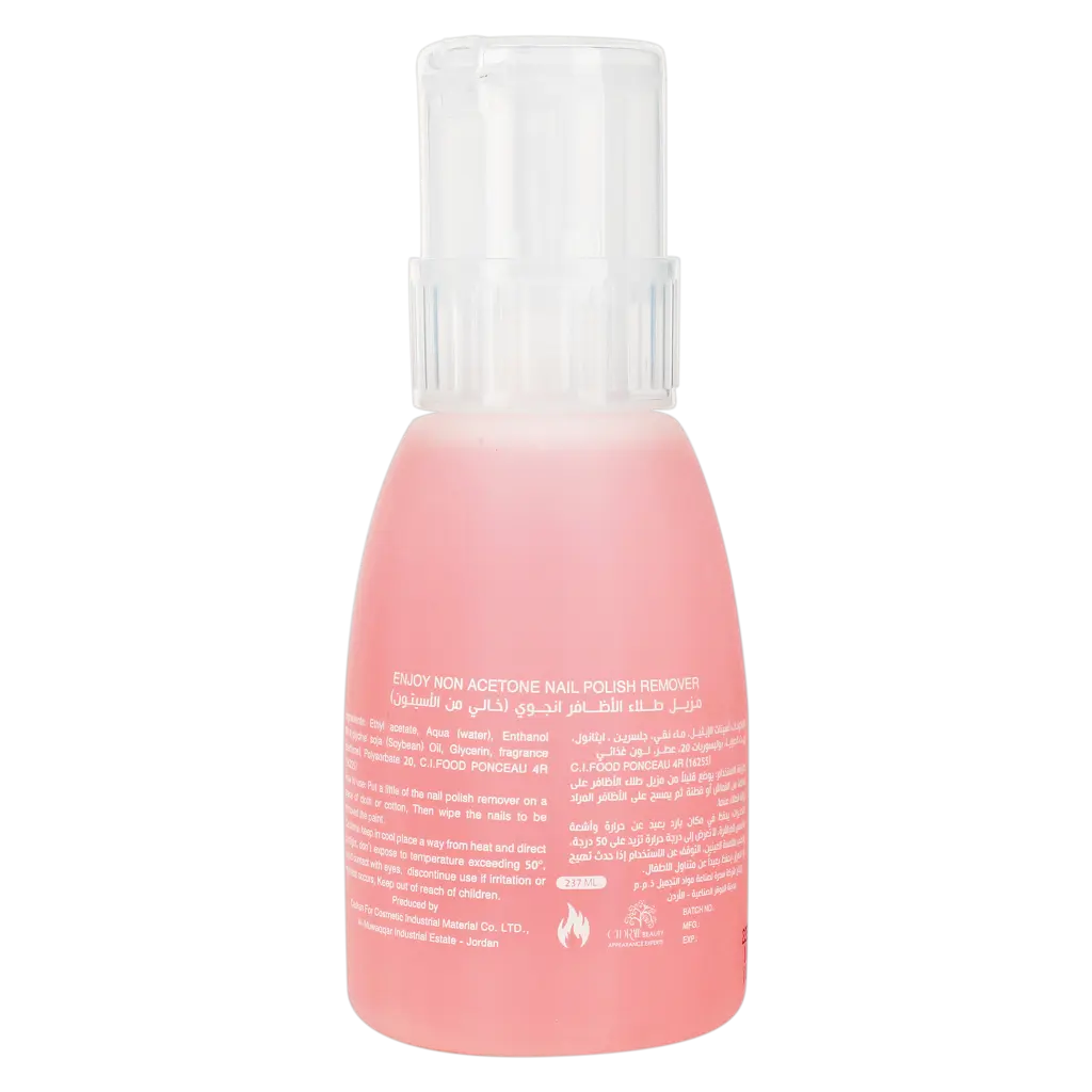 Enjoy Nail Polish Remover Pink 237 ml - view 2