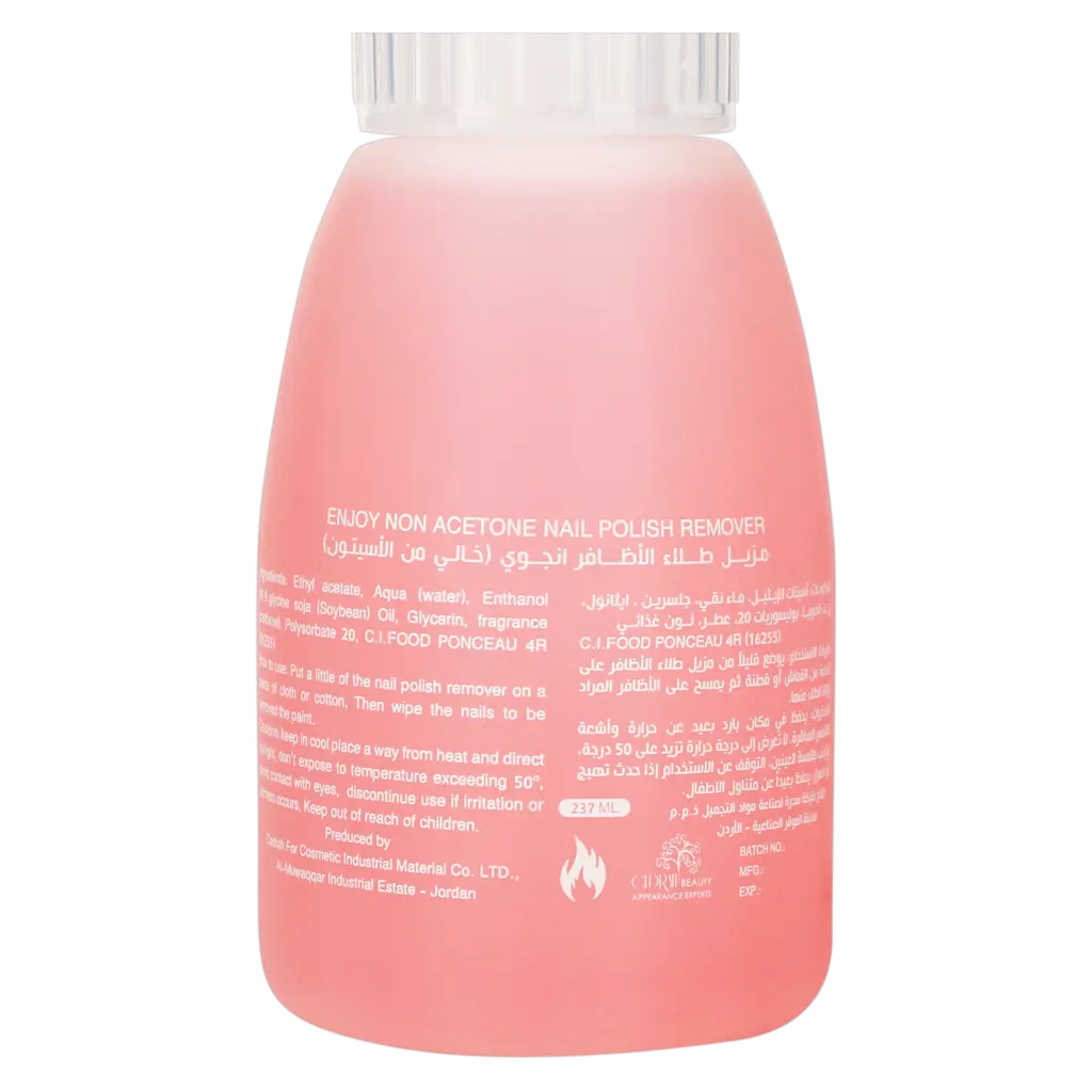 Enjoy Nail Polish Remover Pink 237 ml - view 3