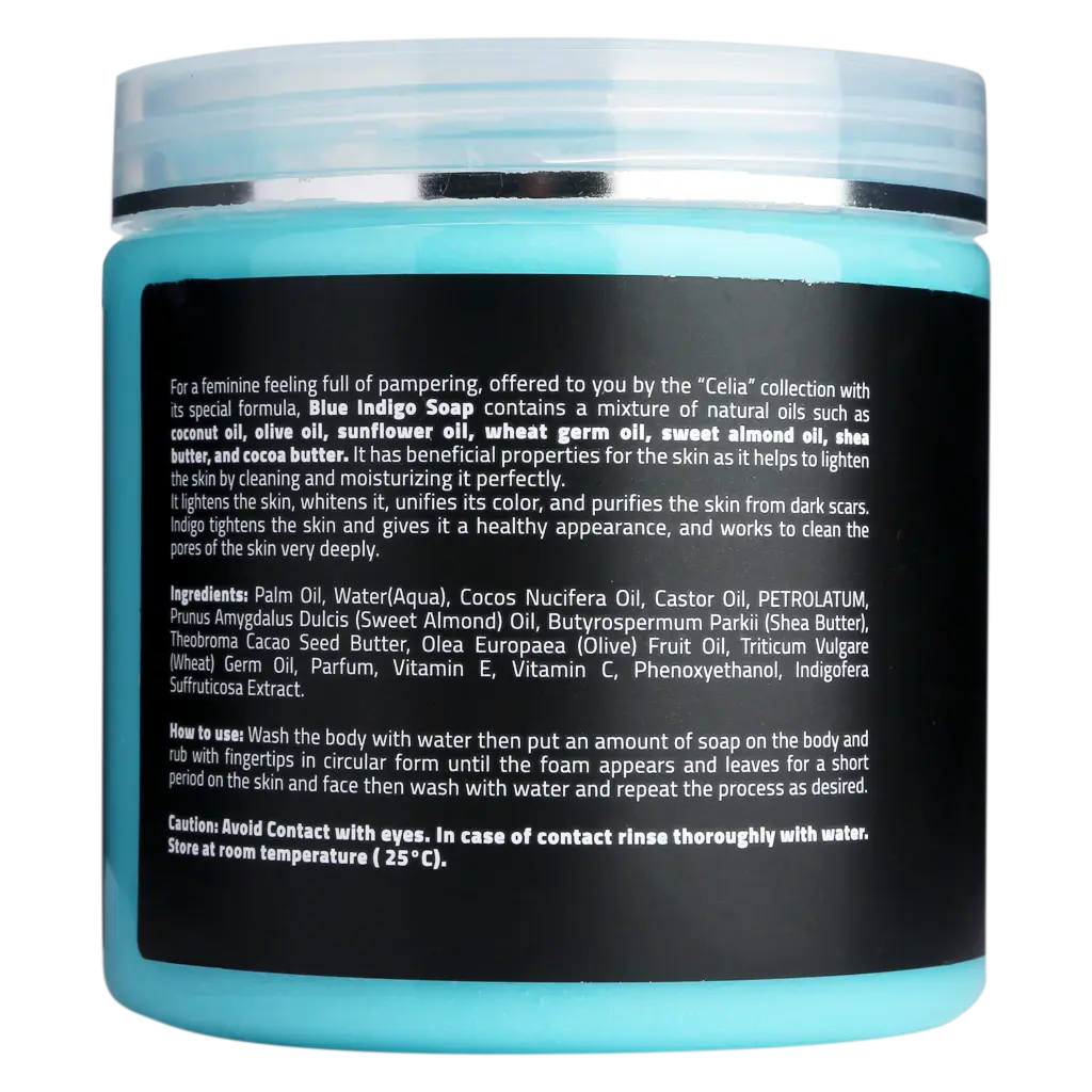 Celia Butter Soap Blue Indigo 500 ml - view 2
