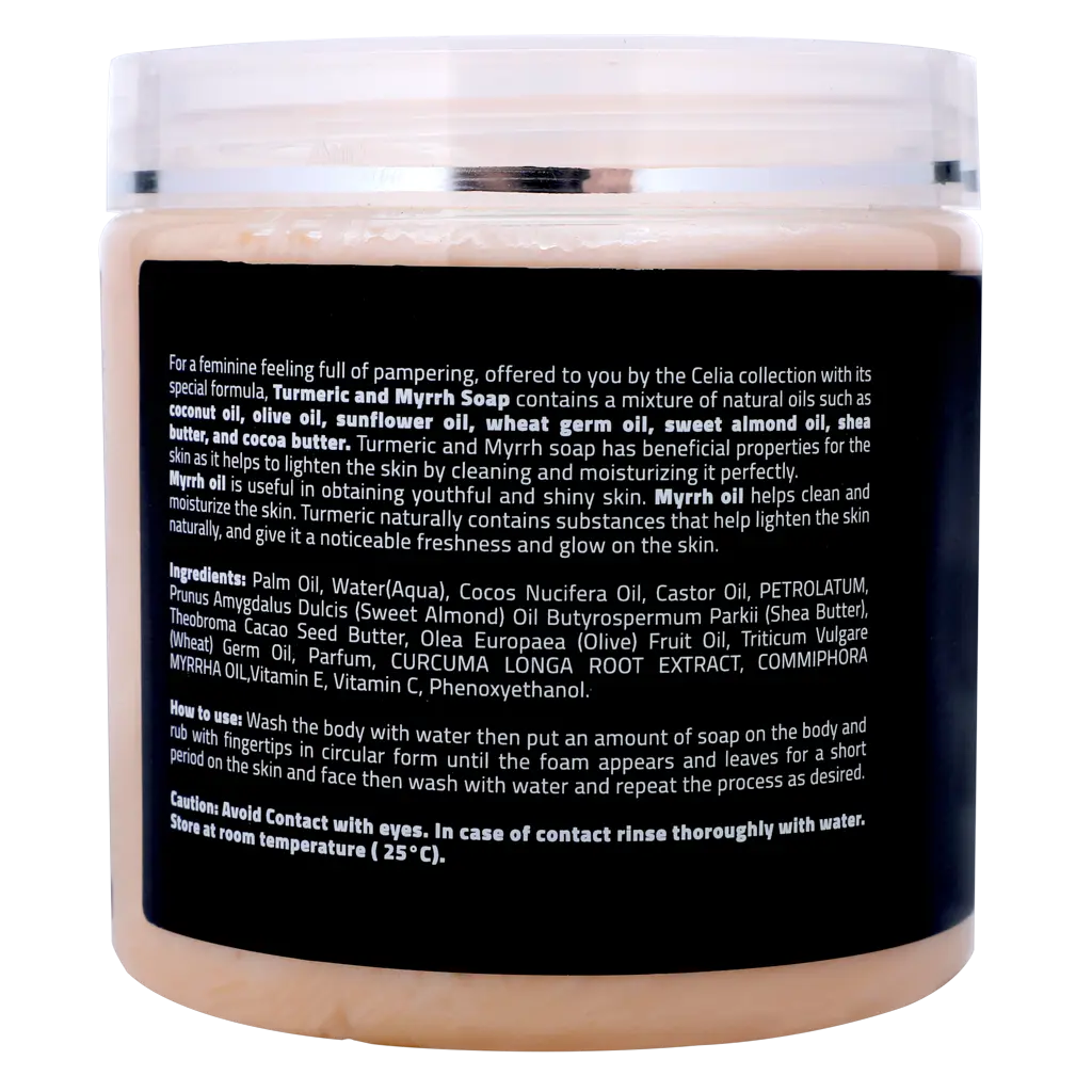 Celia Turmeric and Myrrh Celia Butter Soap 500 ml - view 2