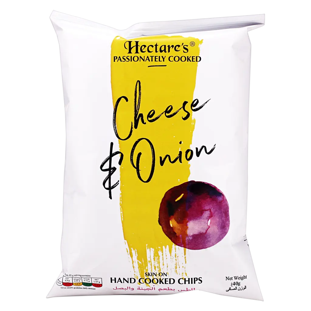 HECTARE'S CHIPS CHEESE & ONION 40 gr - view 1