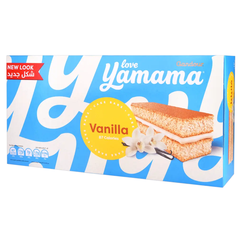 Gandour Yamama cake vanilla box 12x 20gr  - view 1
