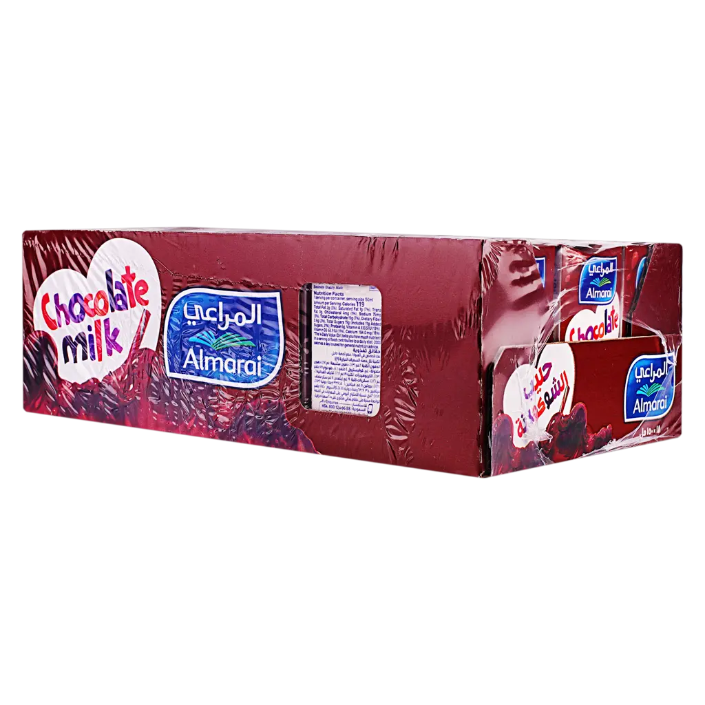 Almarai Chocolate Flavored Milk 18 pcs 150 ml - view 1