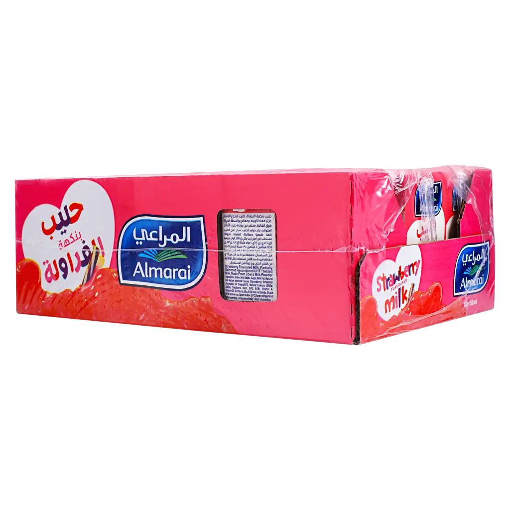 Almarai Strawberry Flavored Milk 18 pcs 150 ml - view 1
