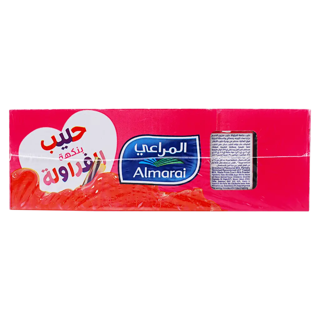 Almarai Strawberry Flavored Milk 18 pcs 150 ml - view 2