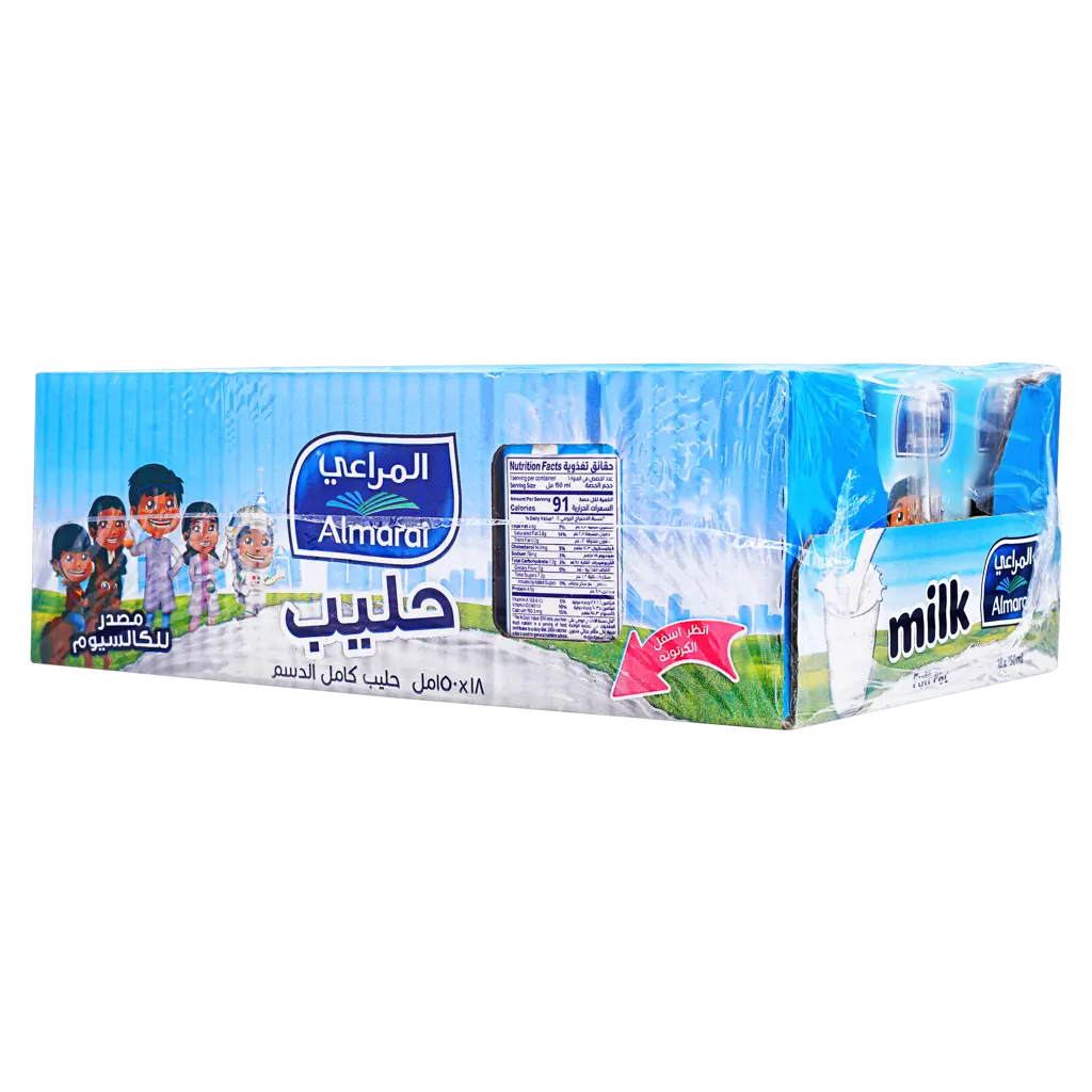 Almarai Full Fat Milk 18 pcs 150 ml - view 1