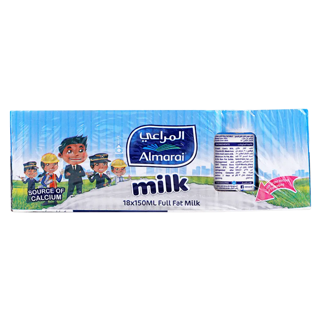 Almarai Full Fat Milk 18 pcs 150 ml - view 4