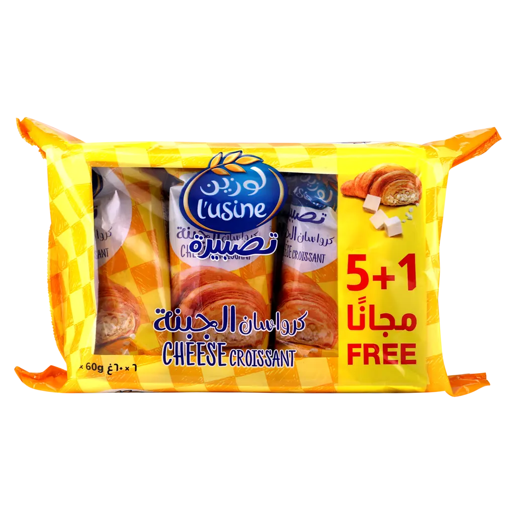 Lusine Croissant Cheese 60 Gm 5+1 Free - view 3