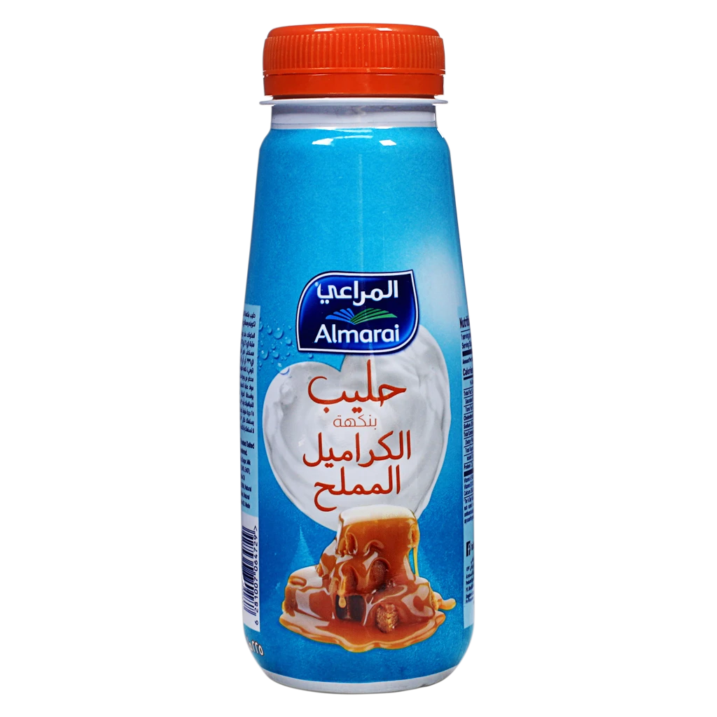 المراعي حليب طازج بنكهة الكراميل المملح 225 مل