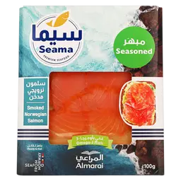 سيما شرائح سلمون مدخن ومبهر 100 جم