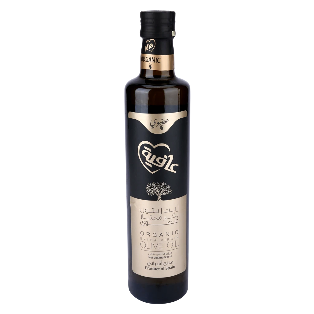 Afia Olive Oil Organic Extra Virgin 500 ml