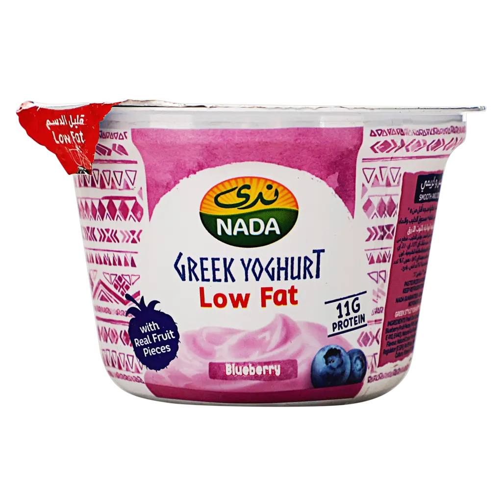 Nada Greek Yoghurt Low Fat Blueberry 160 gm - view 3