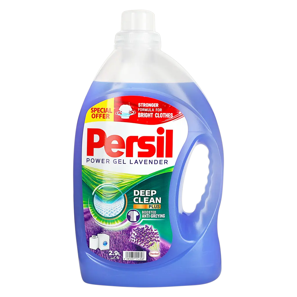 Persil Power Gel Liquid Detergent Lavender 2.9 L - view 1