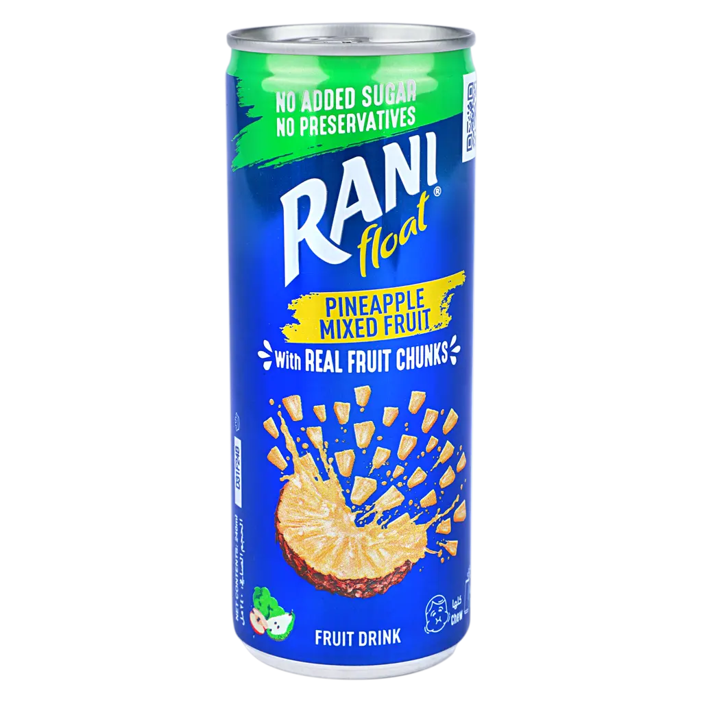 Rani Pineapple Drink No Added Sugar 240 ml - view 3