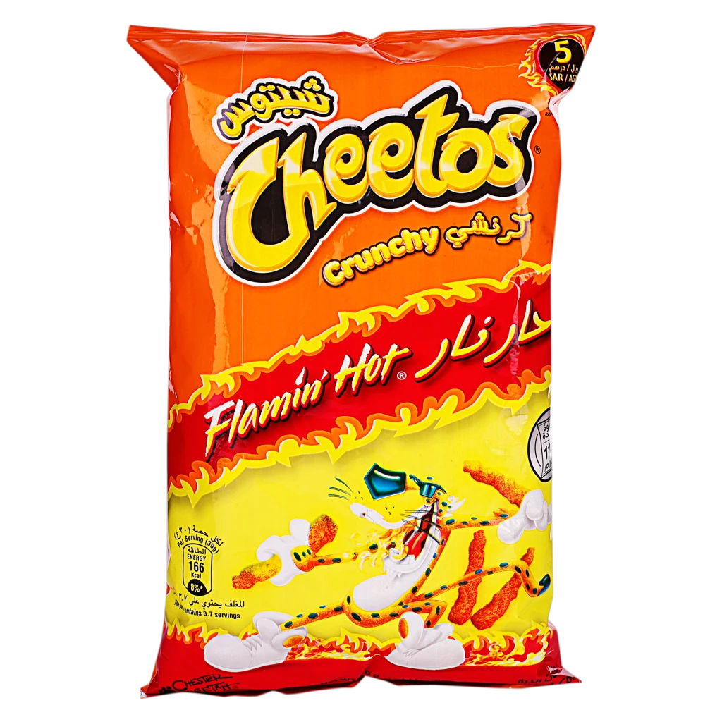 Cheetos Crunchy Flaming Hot 115 gm