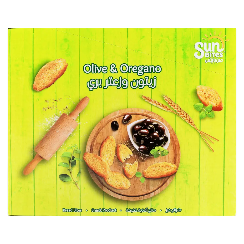 Sunbites Bread Bites Olives and Oregano 12 pcs 18 gm - view 3
