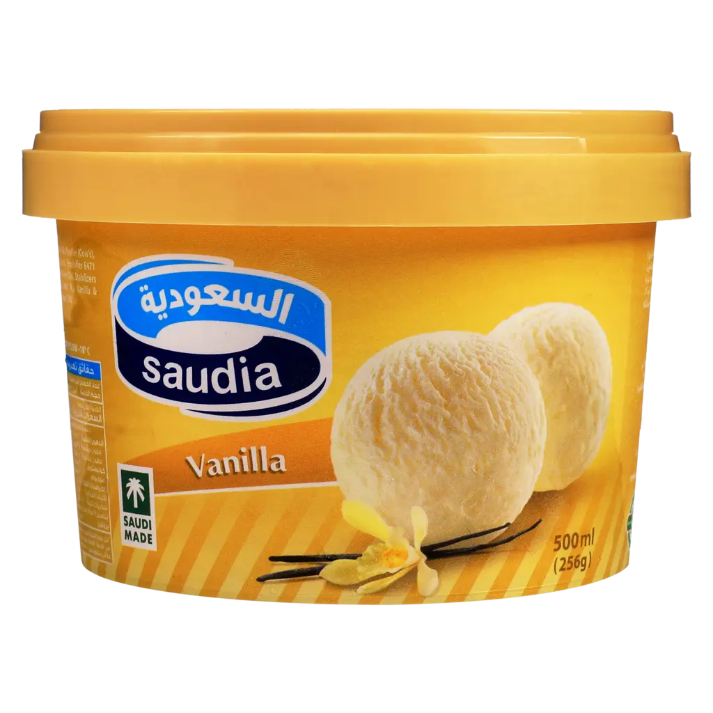 Saudia Ice Cream Vanilla 500 ml - view 3