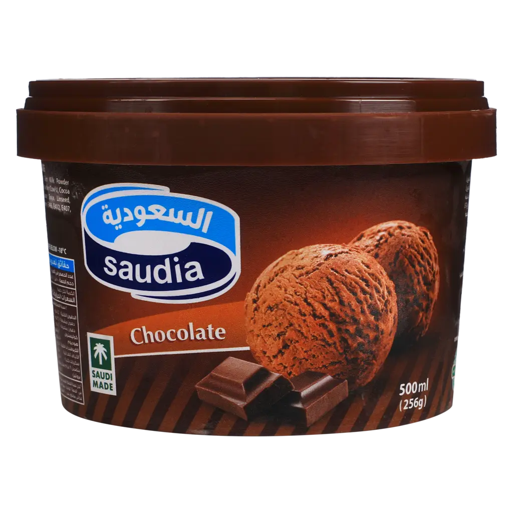 Saudia Ice Cream Chocolate 500 ml - view 2
