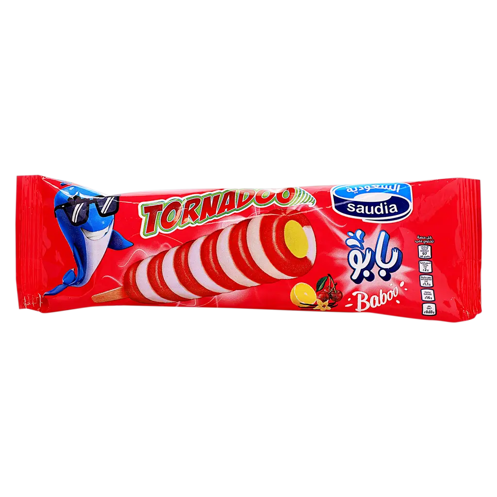 Saudia Tornado Ice Cream Cherry 80 Ml - view 1