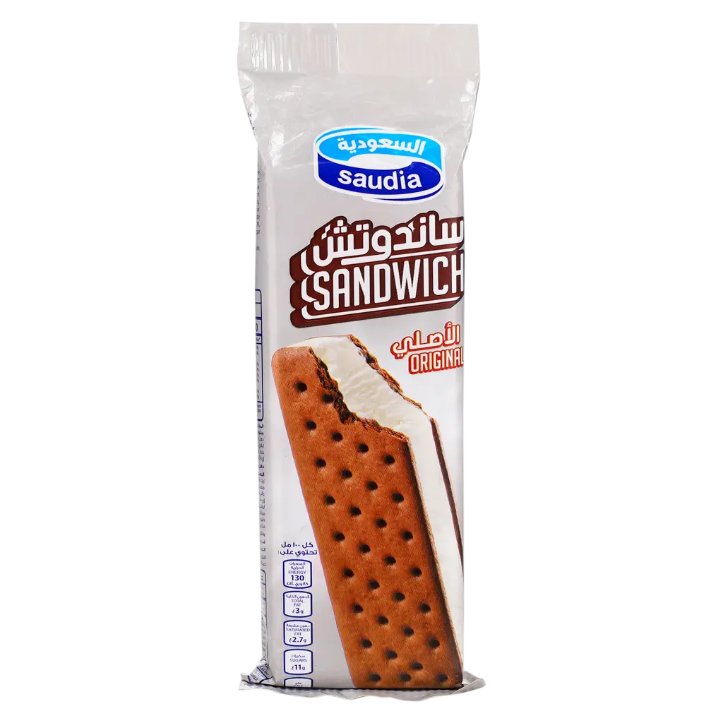 Saudia Ice Cream Sandwich Vanilla 100 Ml  - view 1