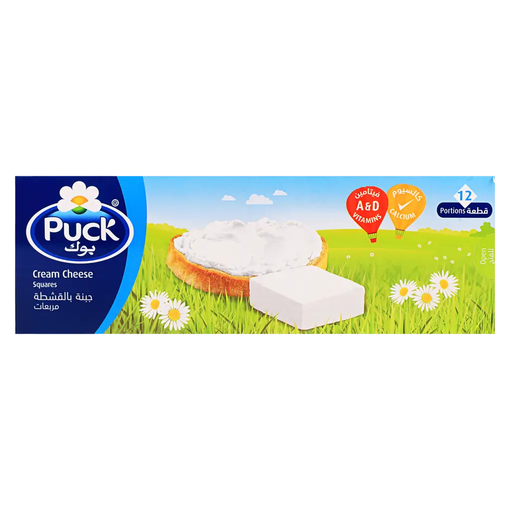 Puck Squares Cream Cheese 12 pcs 216 gm - view 3