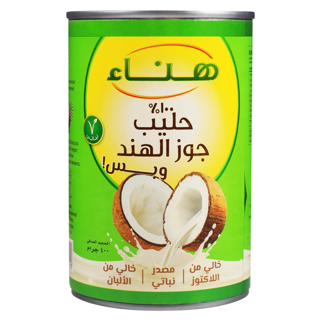 هناء حليب جوز الهند 400 جم