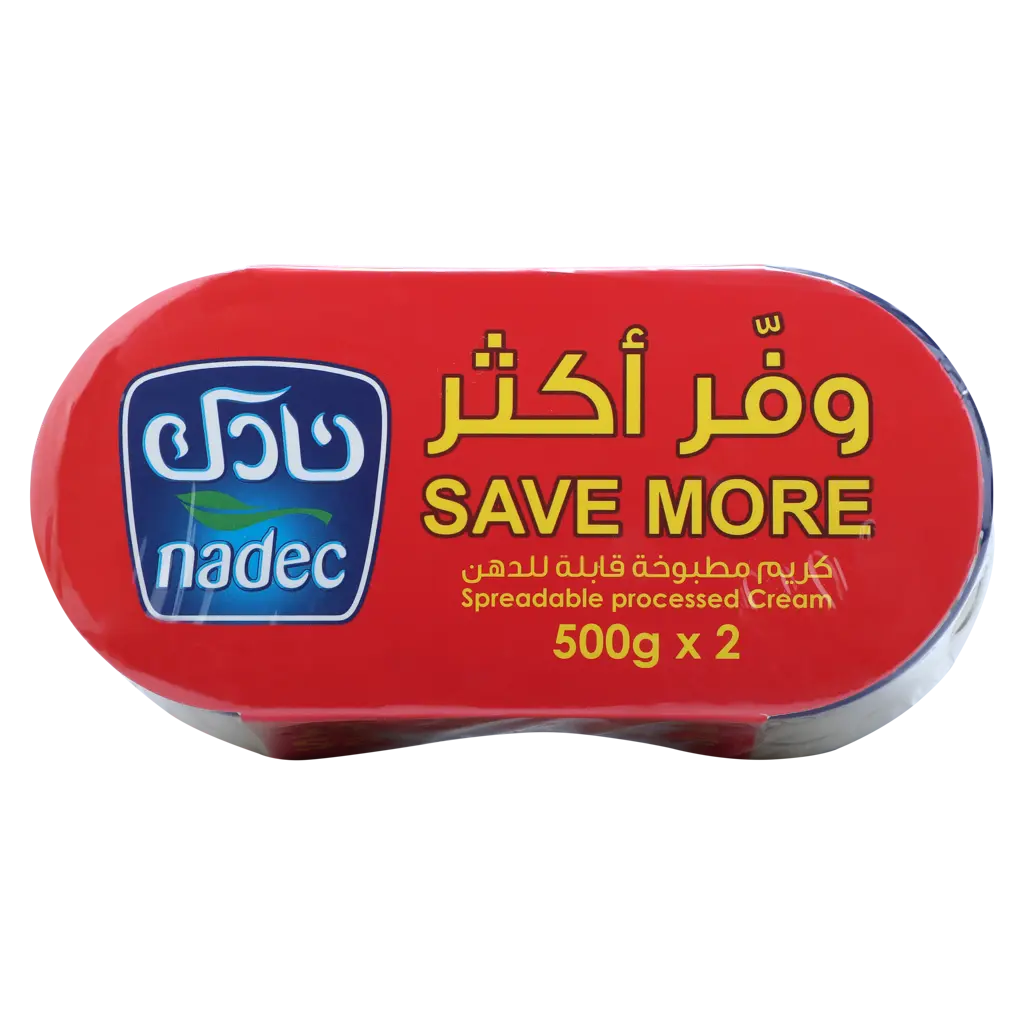 Nadec Analogue Spreadableable Cream Cheese 2 pcs 500 gm - view 3