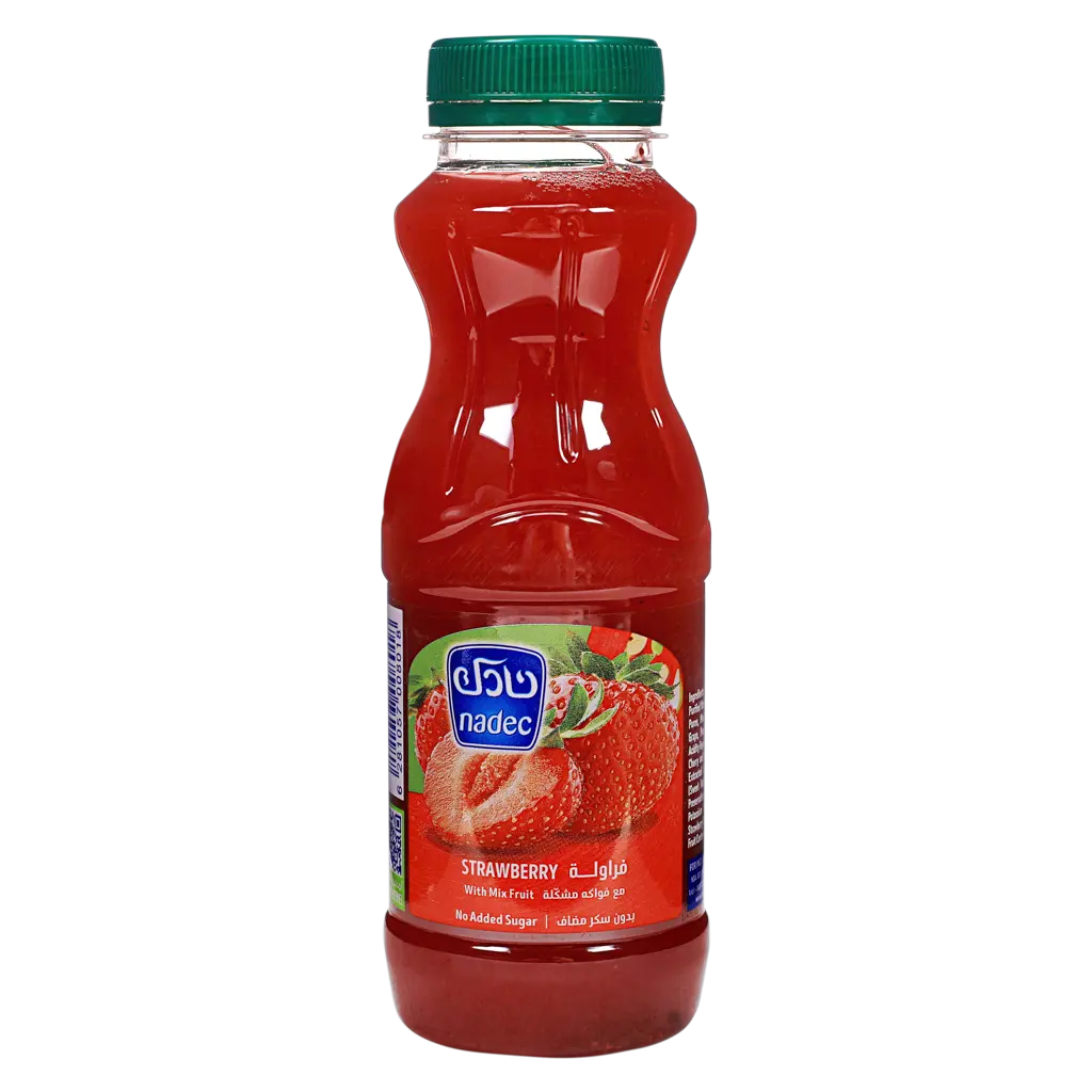 Nadec Strawberry Juice With Fruit Mix Nectar 300 Ml - view 2