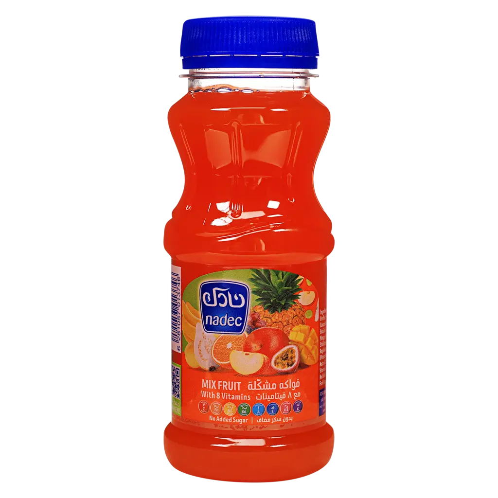 Nadec Nectar Mix Fruit With 8 Vitamins 180 Ml - view 2