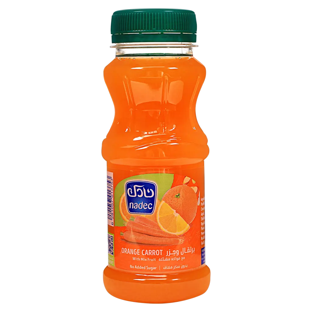 Nadec Nectar Orange And Carrots 180 Ml - view 2