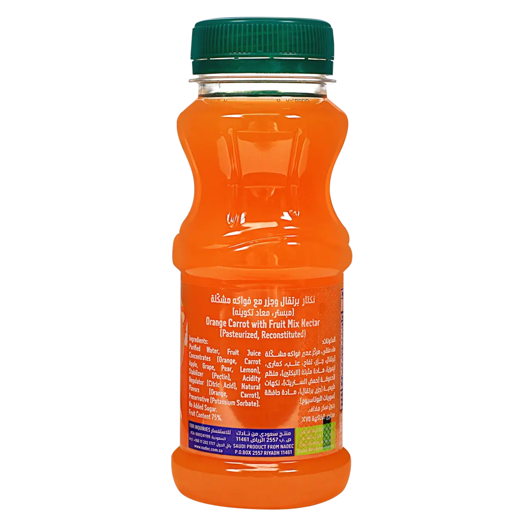 Nadec Nectar Orange And Carrots 180 Ml - view 4