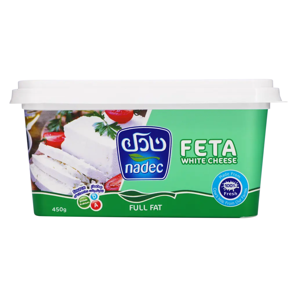 Nadec Full Fat Feta Cheese  450 gm - view 3