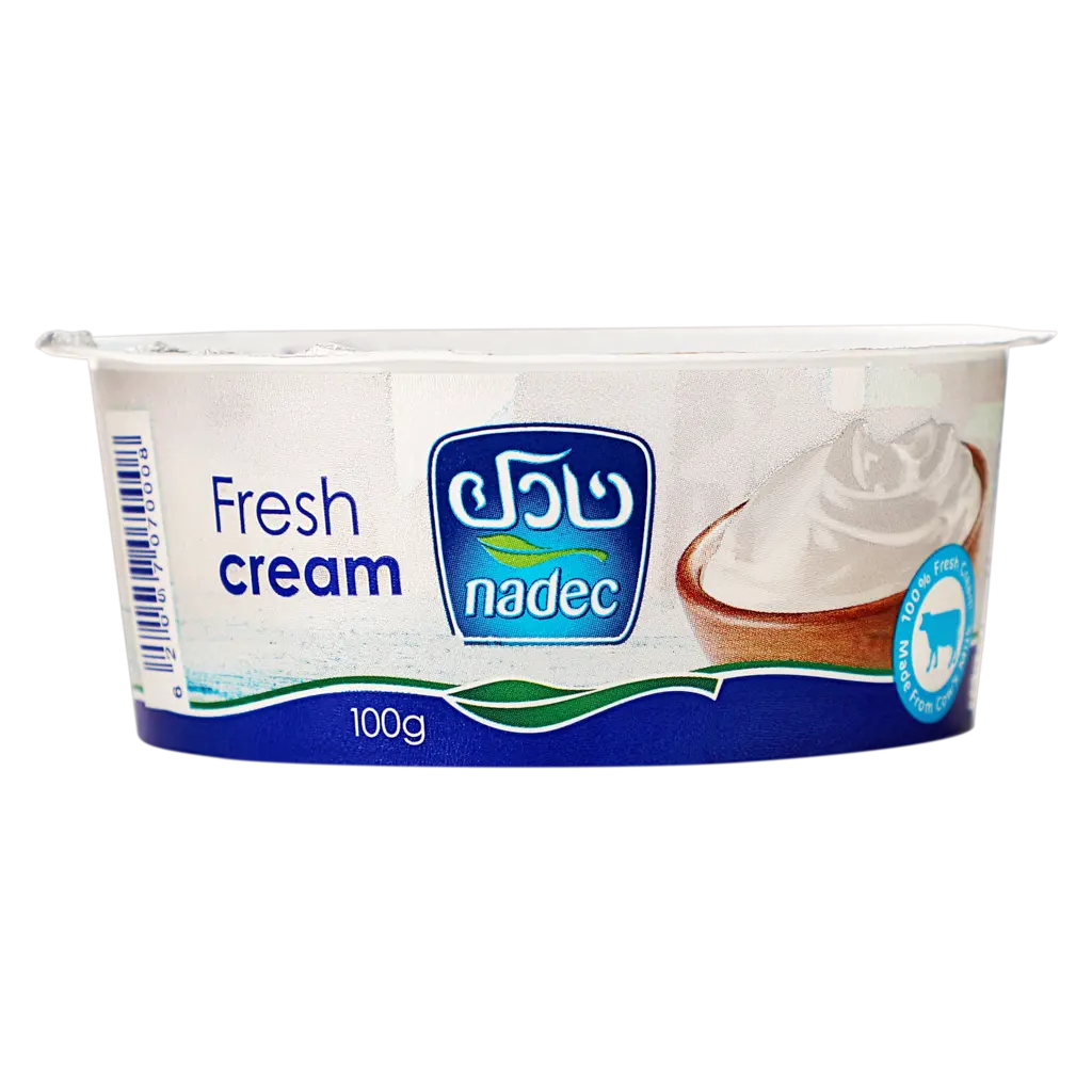 Nadec Fresh Cream Full Fat 100 Gm - view 3