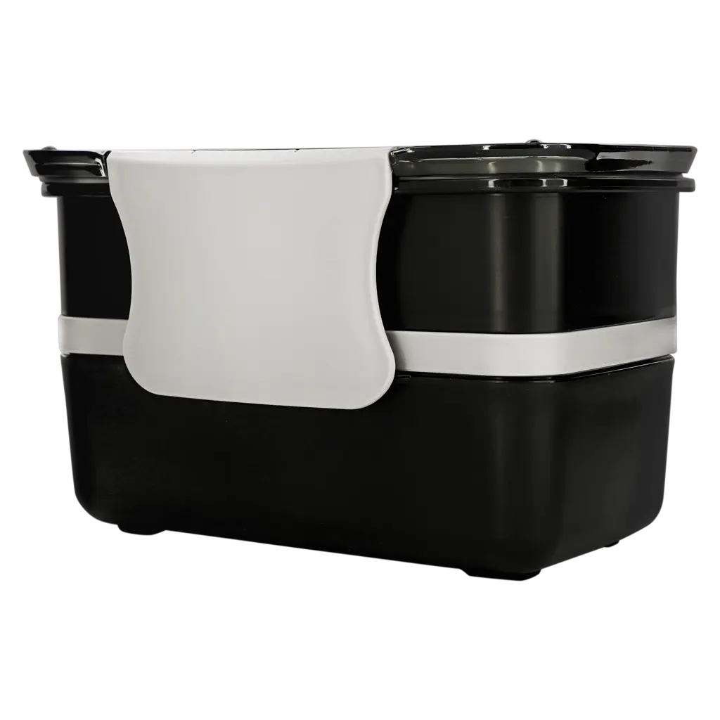 Lunch Box Double Deck Black - view 2