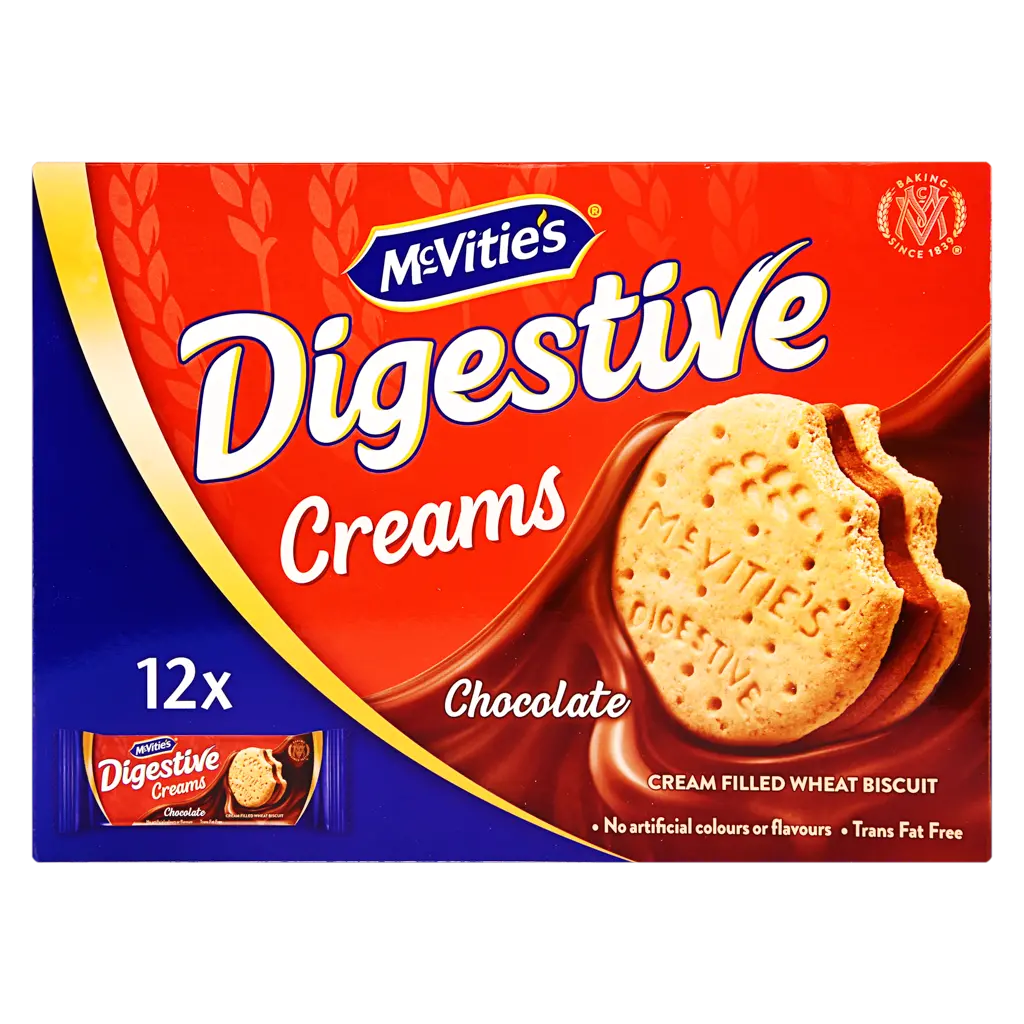 Mcvities Digstive Biscuit Creams Choco Box 12 Pcs 40 gm - view 2