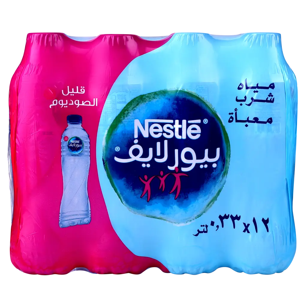 نستله بيور لايف مياه 12 * 330مل  - view 3