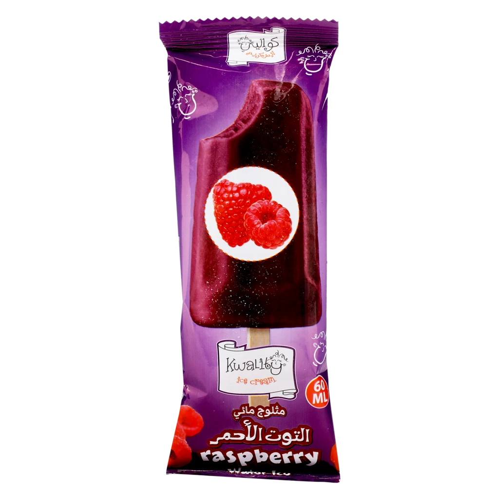 Kwality Ice Cream Raspberry Fruity Red 60 ml
