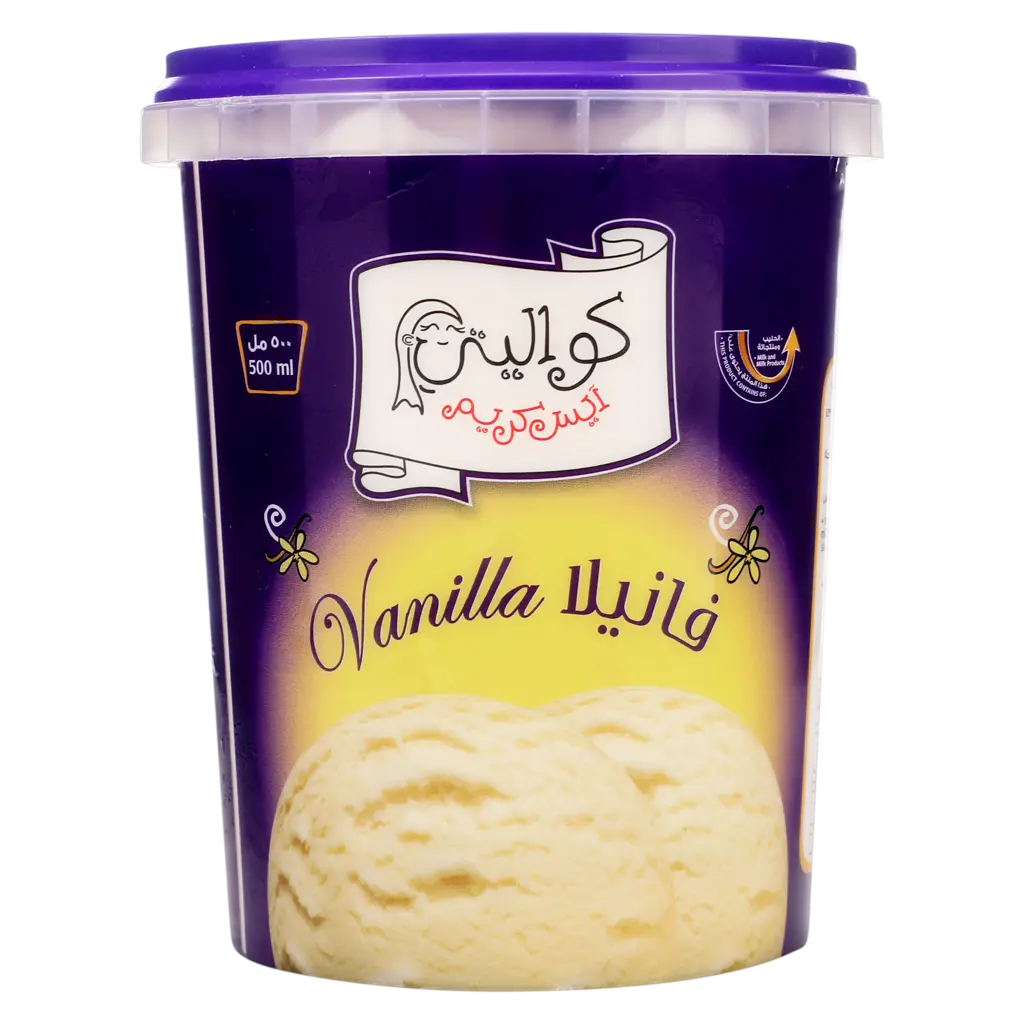 Kwality Ice Cream Vanilla 500 ml - view 1