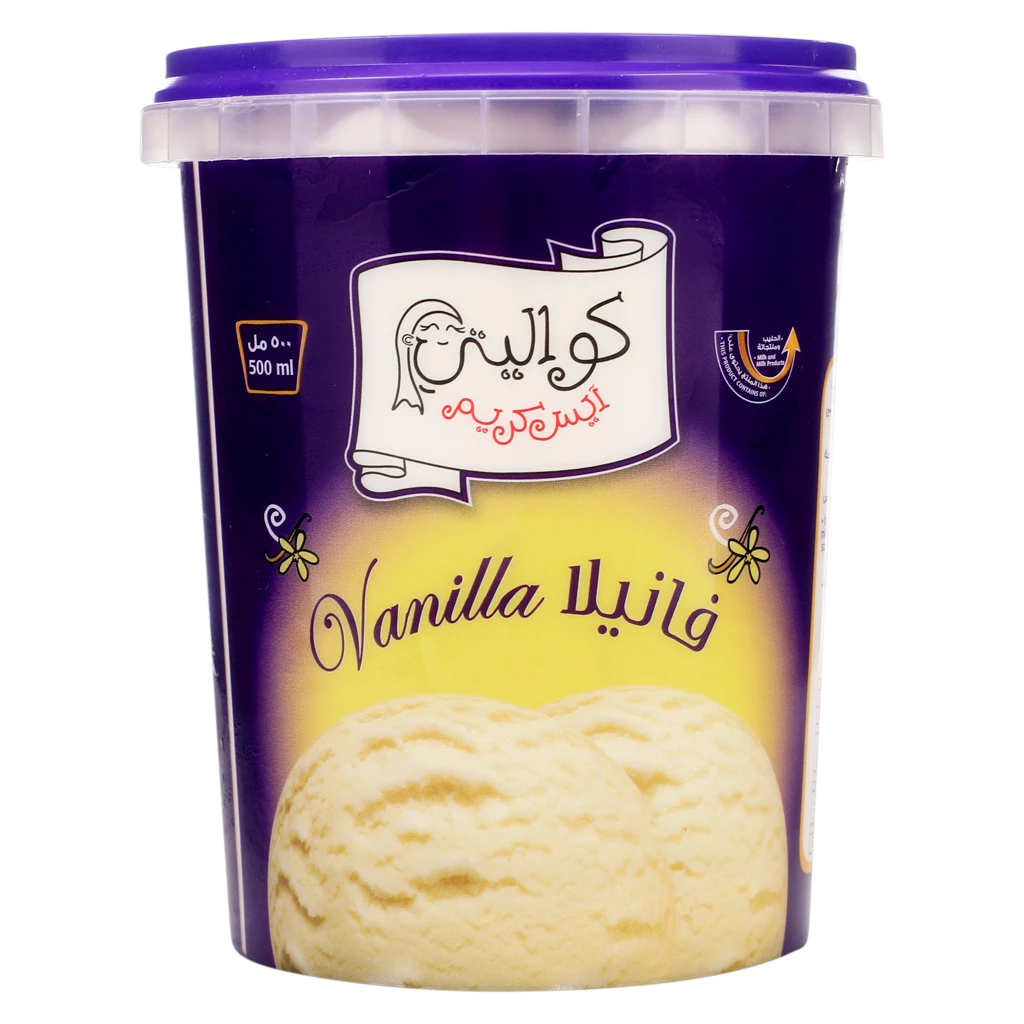 Kwality Ice Cream Vanilla 500 ml