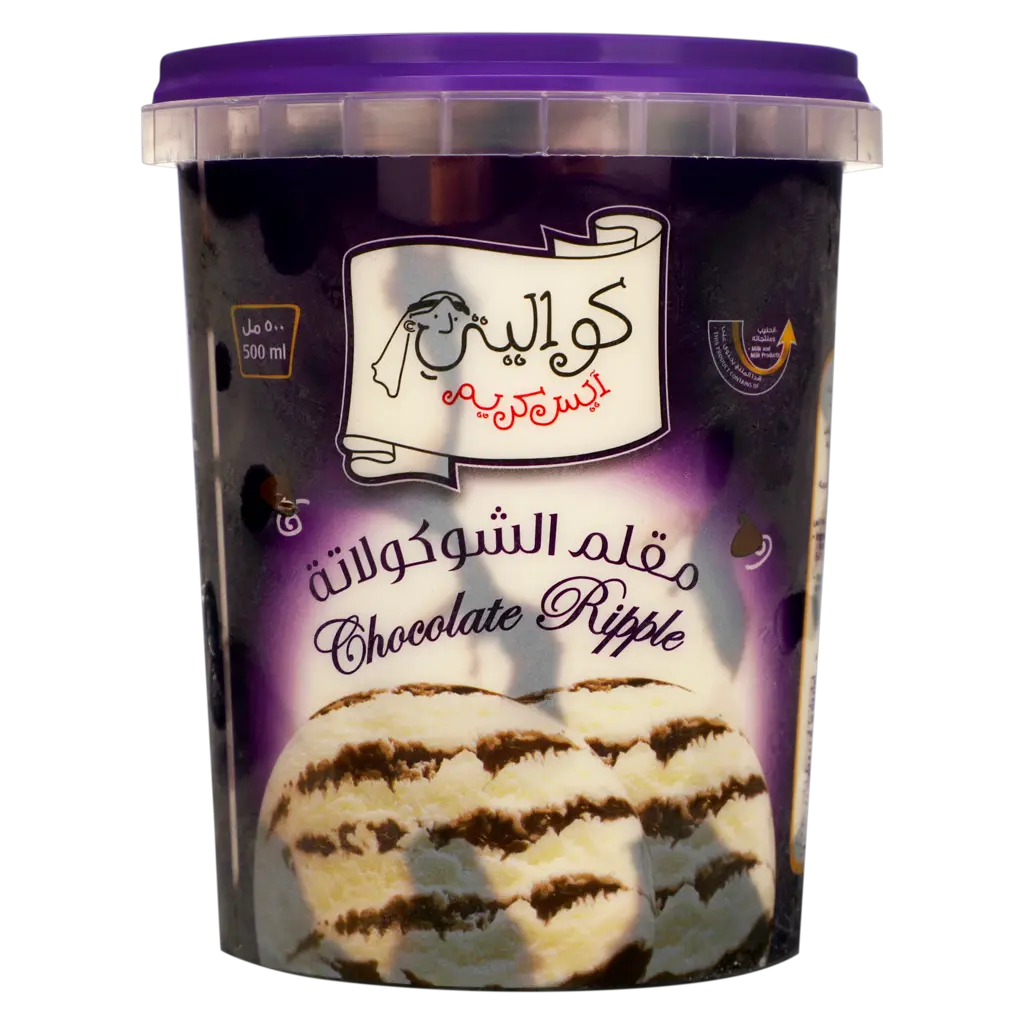 Kwality Ice Cream Chocolate Ripple 500 ml - view 1
