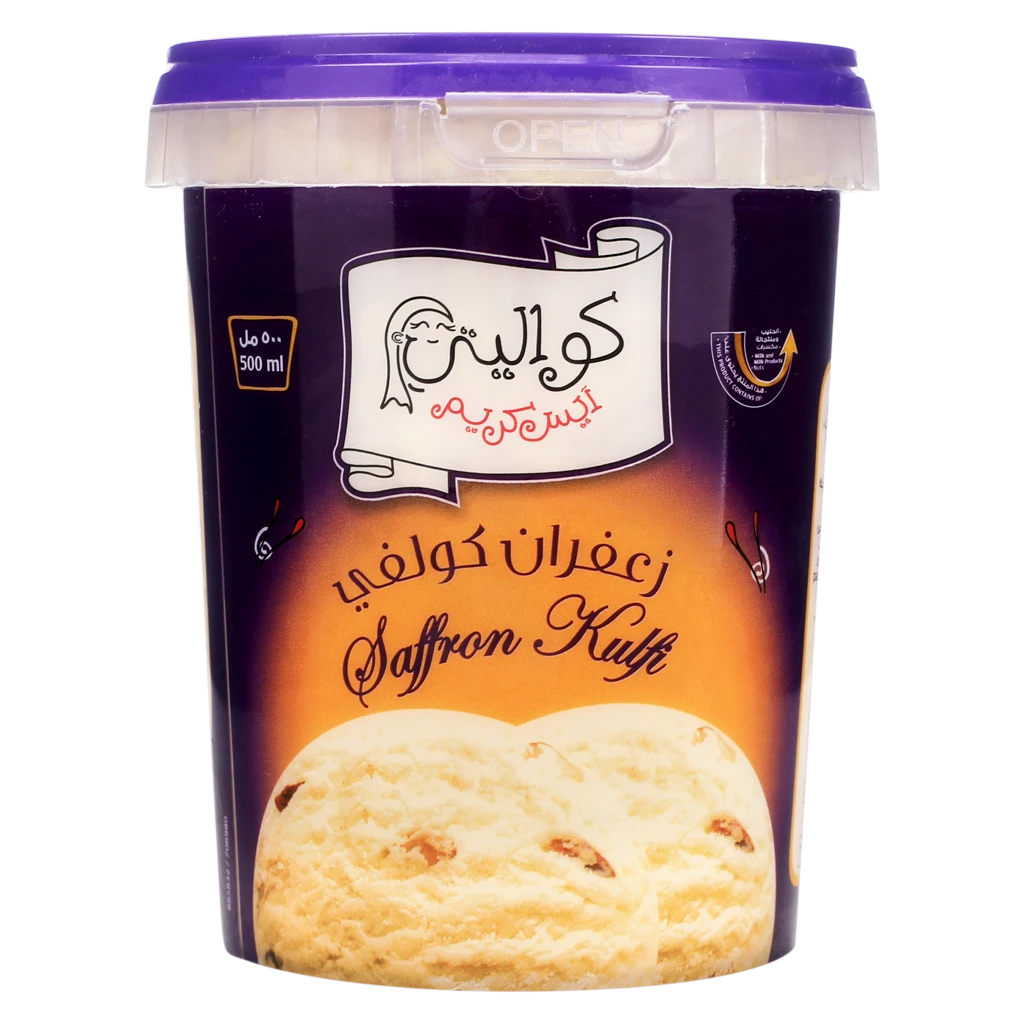 Kwality Ice Cream Saffron Kulfi 500 ml