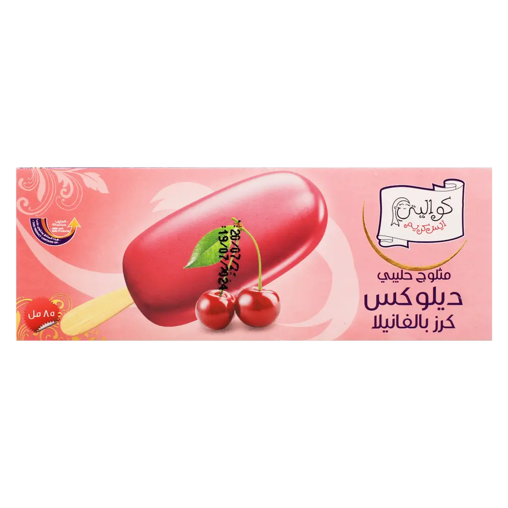 Kwality Ice Cream Deluxe Cherry Vanilla 85 ml - view 2