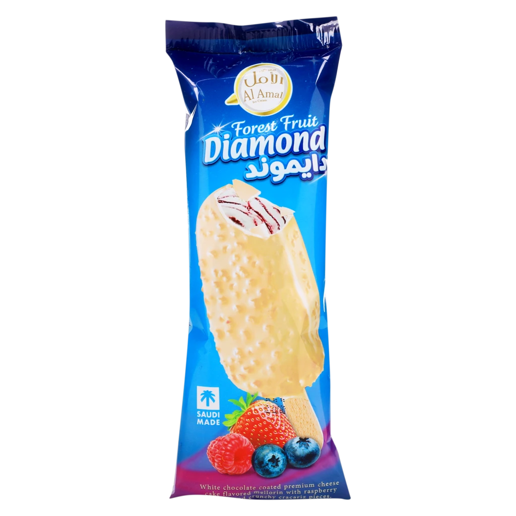 Al Amal Ice Craem DIAMOND FOREST FRUIT 100 ml